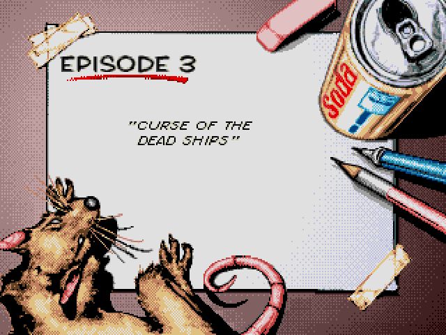 Comix Zone screenshot - Episode 3: Curse of the Dead Ships  Page 1
